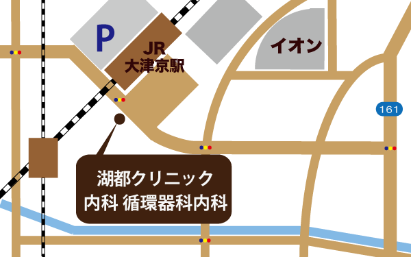 湖都クリニック地図